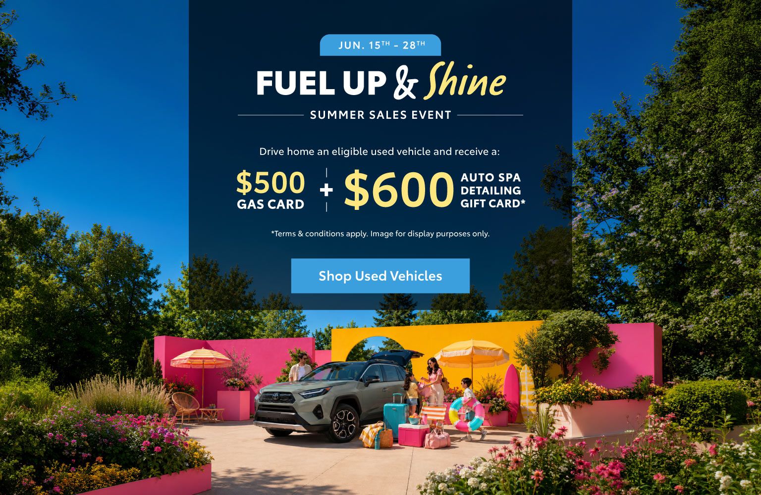 Gas and Clean Your Ride Event - Home page