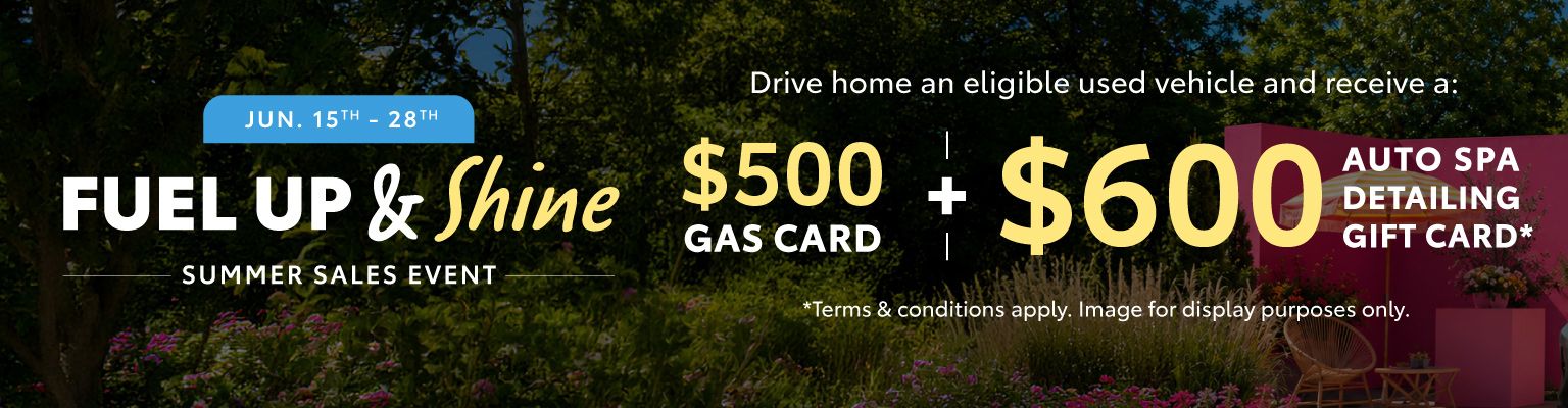 Gas and Clean Your Ride Event - VLP