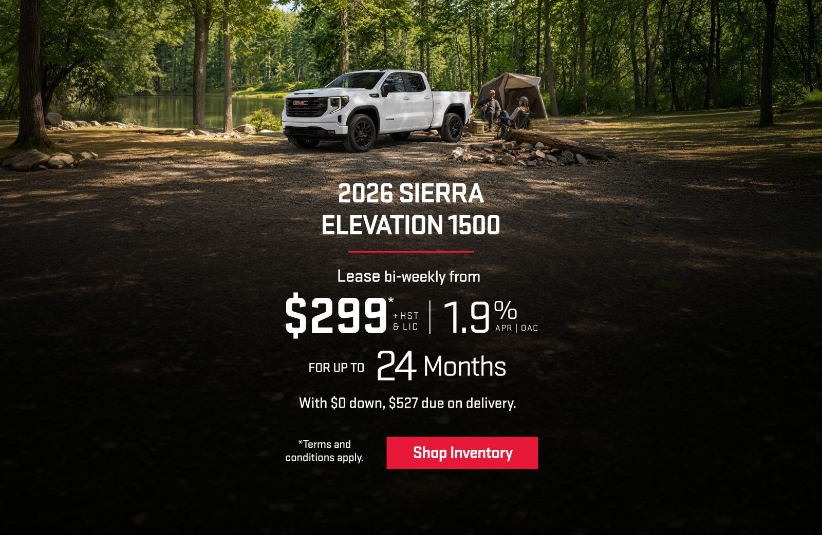 Sierra 1500 Elevation Lease Offer - Slider