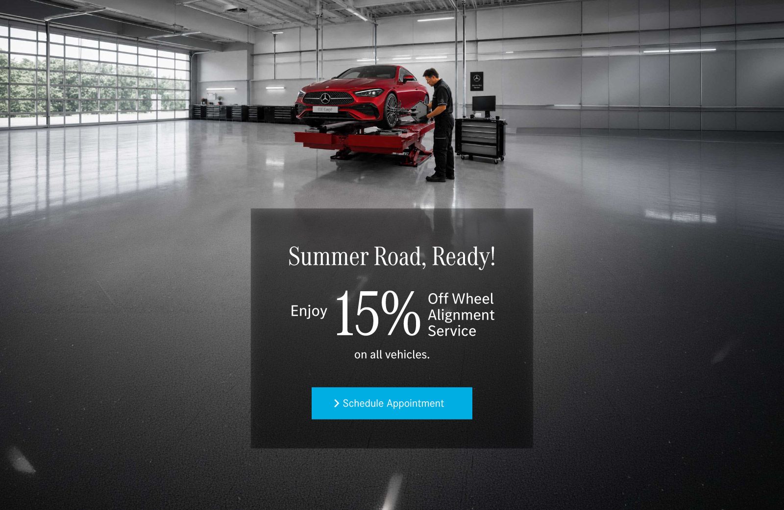 Wheel Alignment Special at Mercedes-Benz Brampton