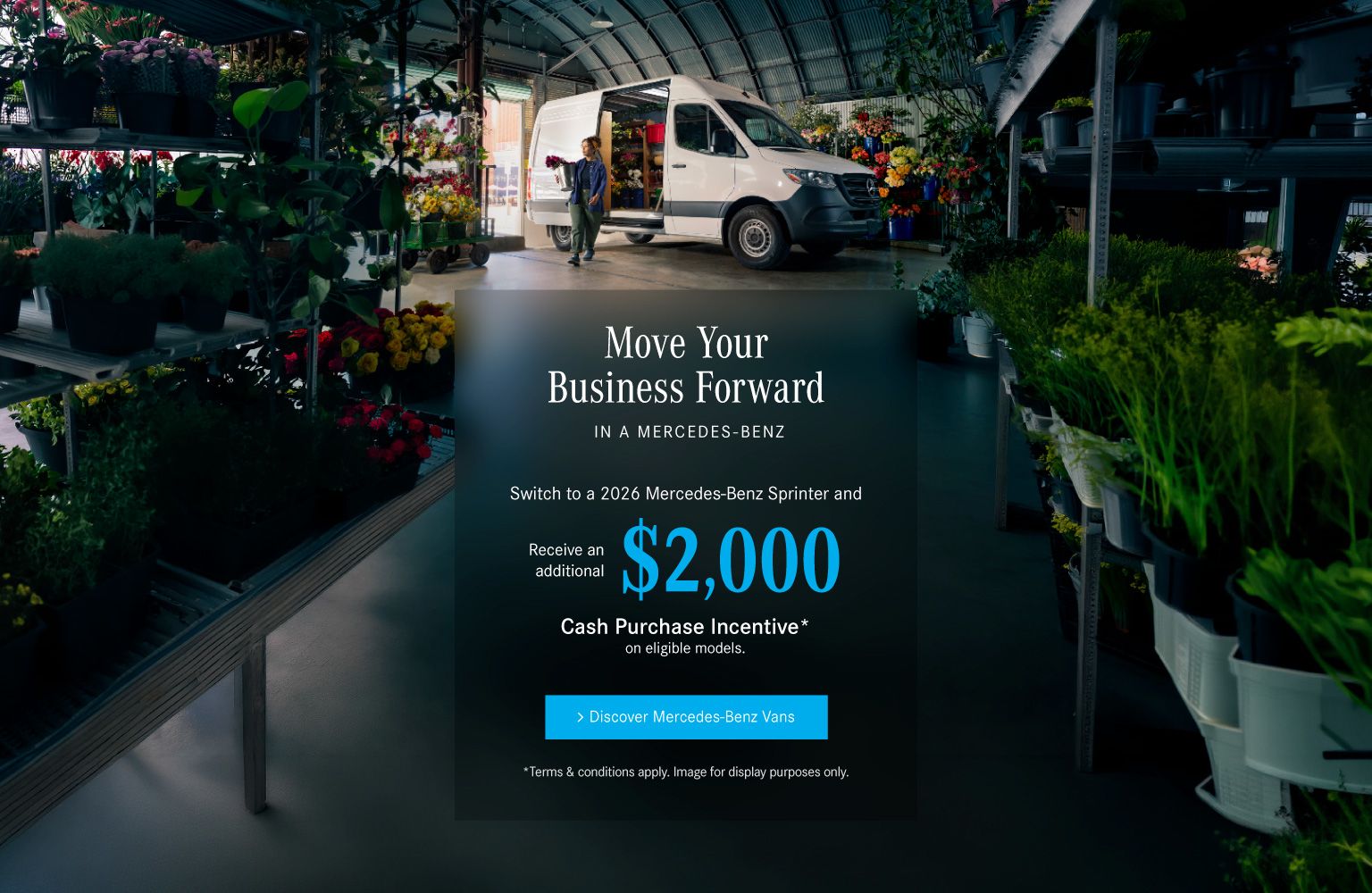 Move Your Business Forward with a Sprinter at Mercedes-Benz Brampton