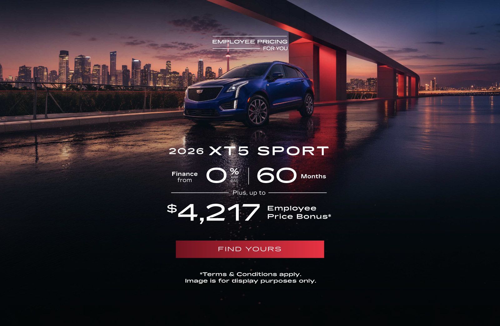 City XT5 Offer - Slider