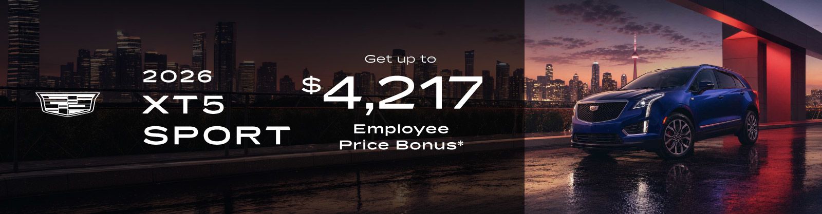 City XT5 Offer - VLP