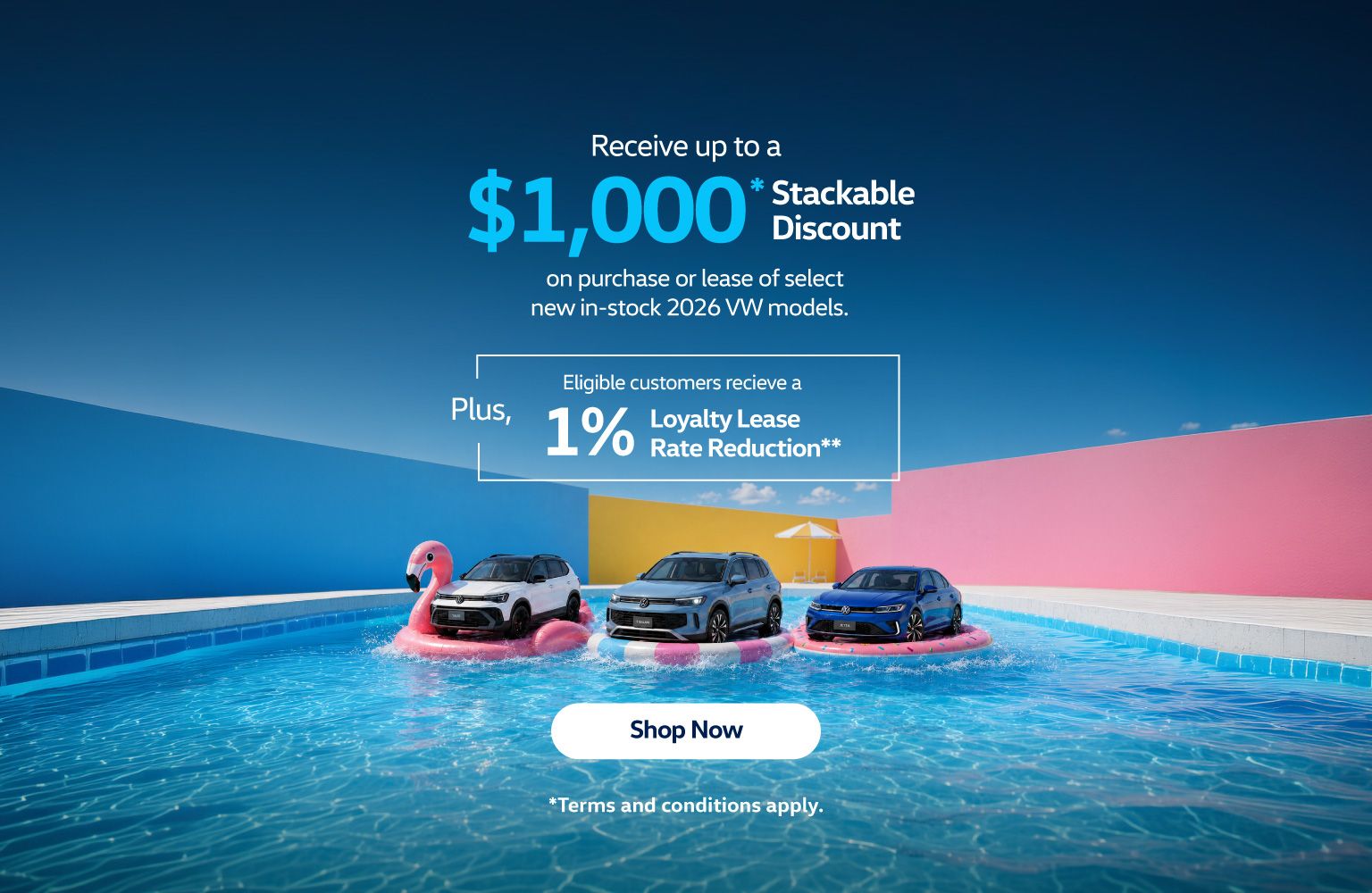 2026 VW Jetta, Taos & Tiguan Offers