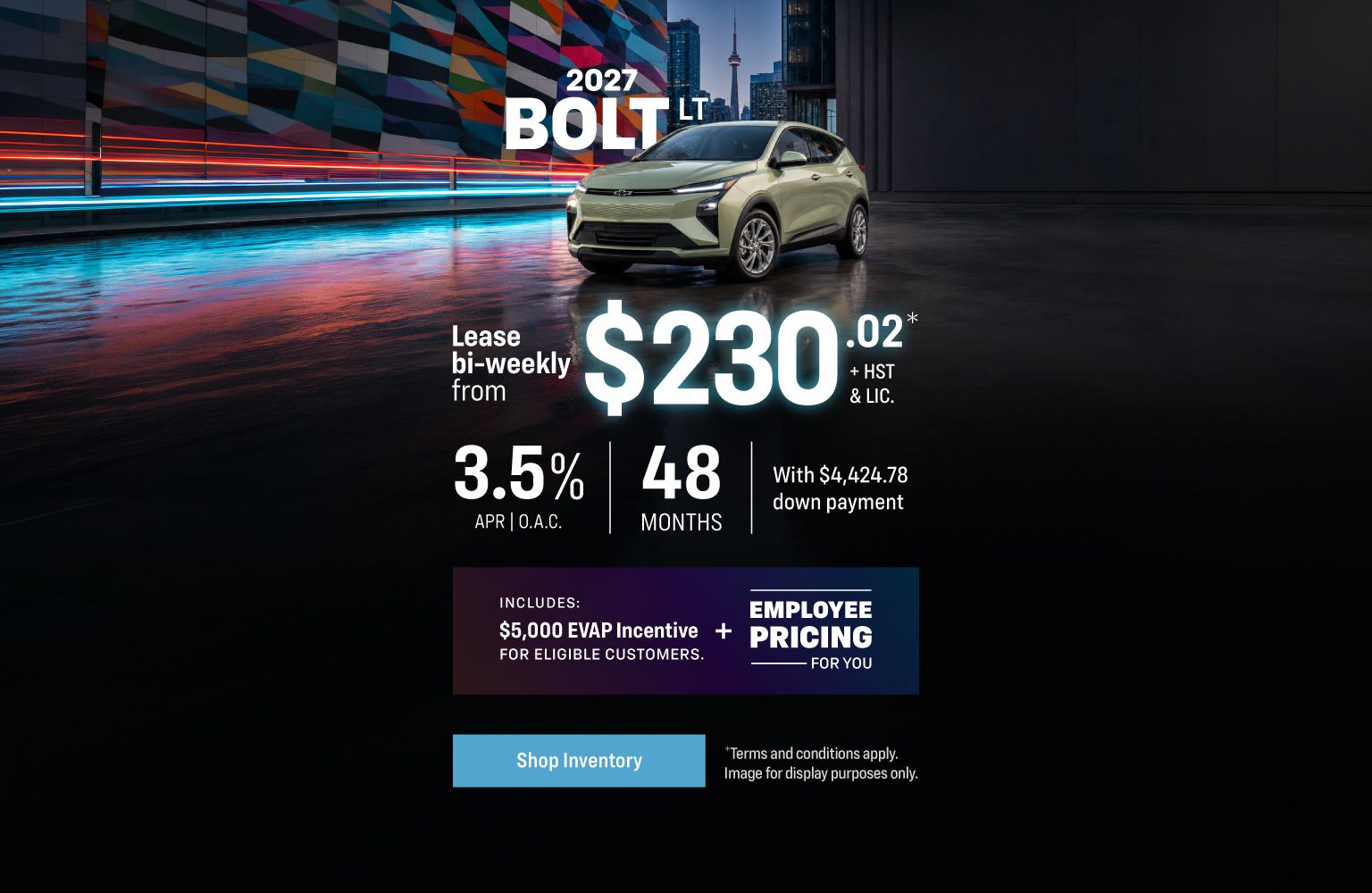 Chevrolet Bolt EV Lease Offer - Slider (Copy)