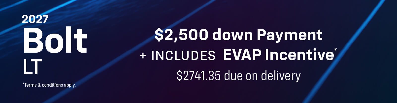 Chevrolet Bolt EV - VLP