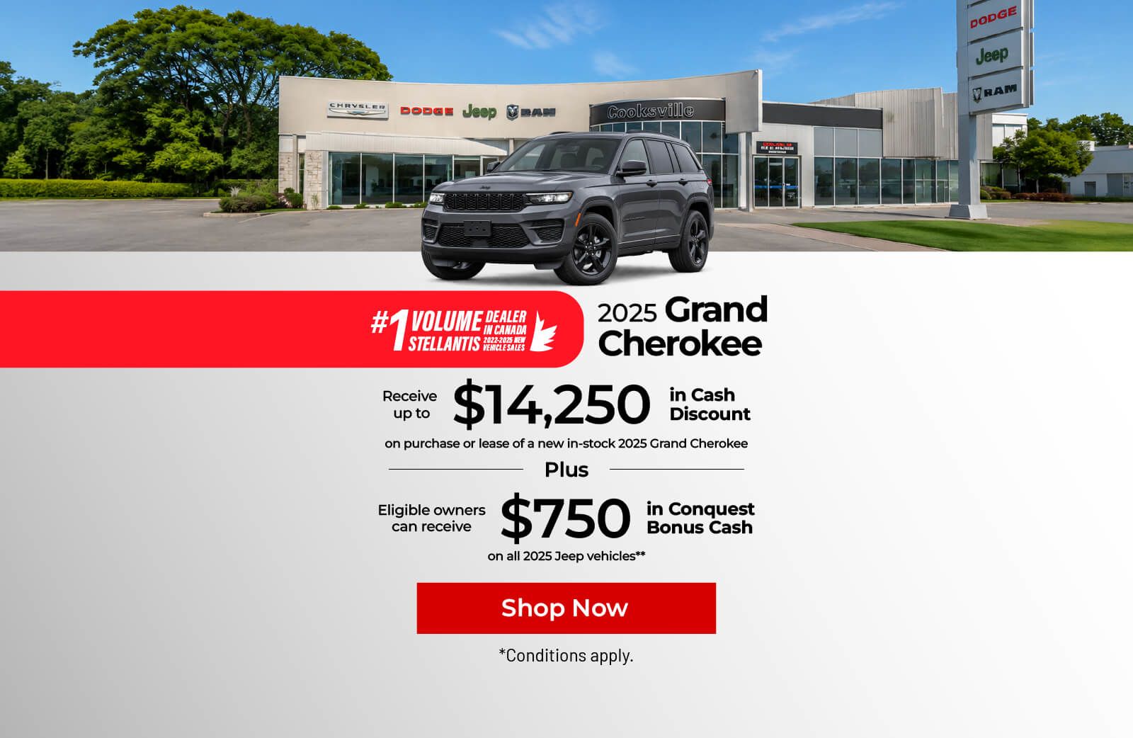 2025 Jeep Grand Cherokee Offer