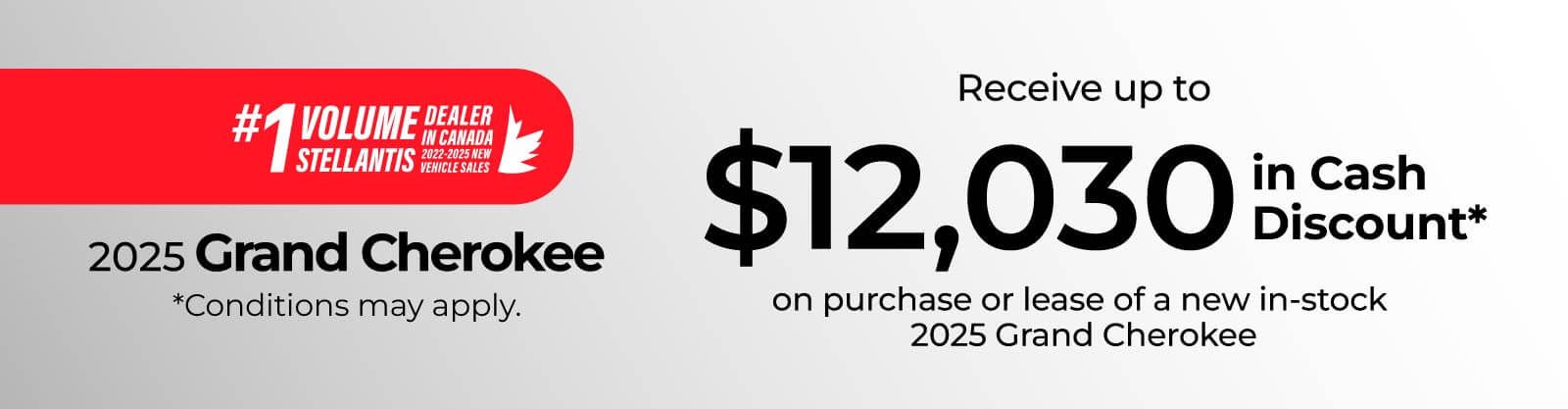 2025 Jeep Grand Cherokee Offer