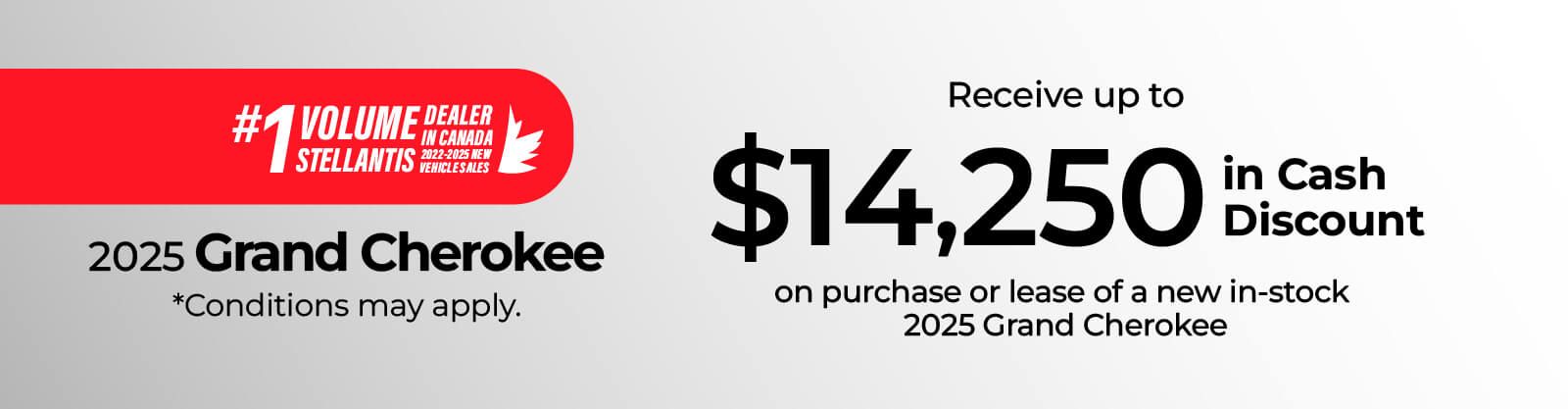 2025 Jeep Grand Cherokee Offer