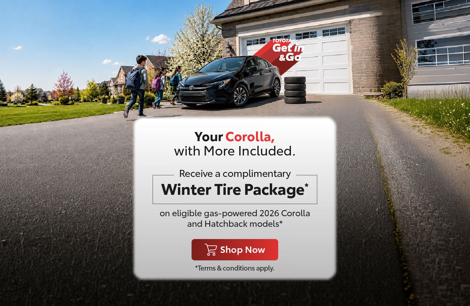 2026 Toyota Corolla Special Offer - Home page