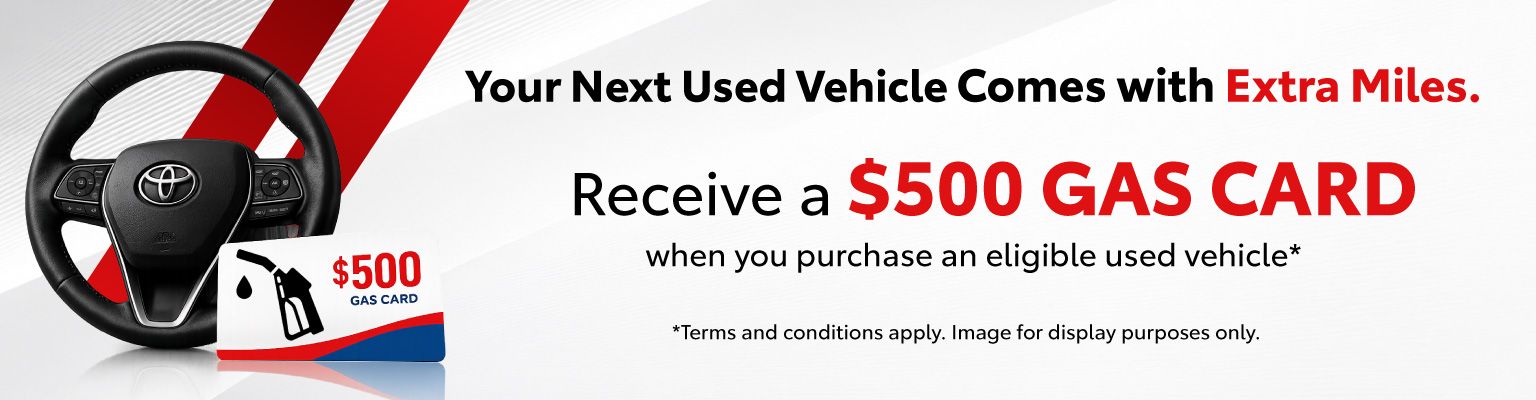 Used Cars Special - $500 Gas Card - VLP