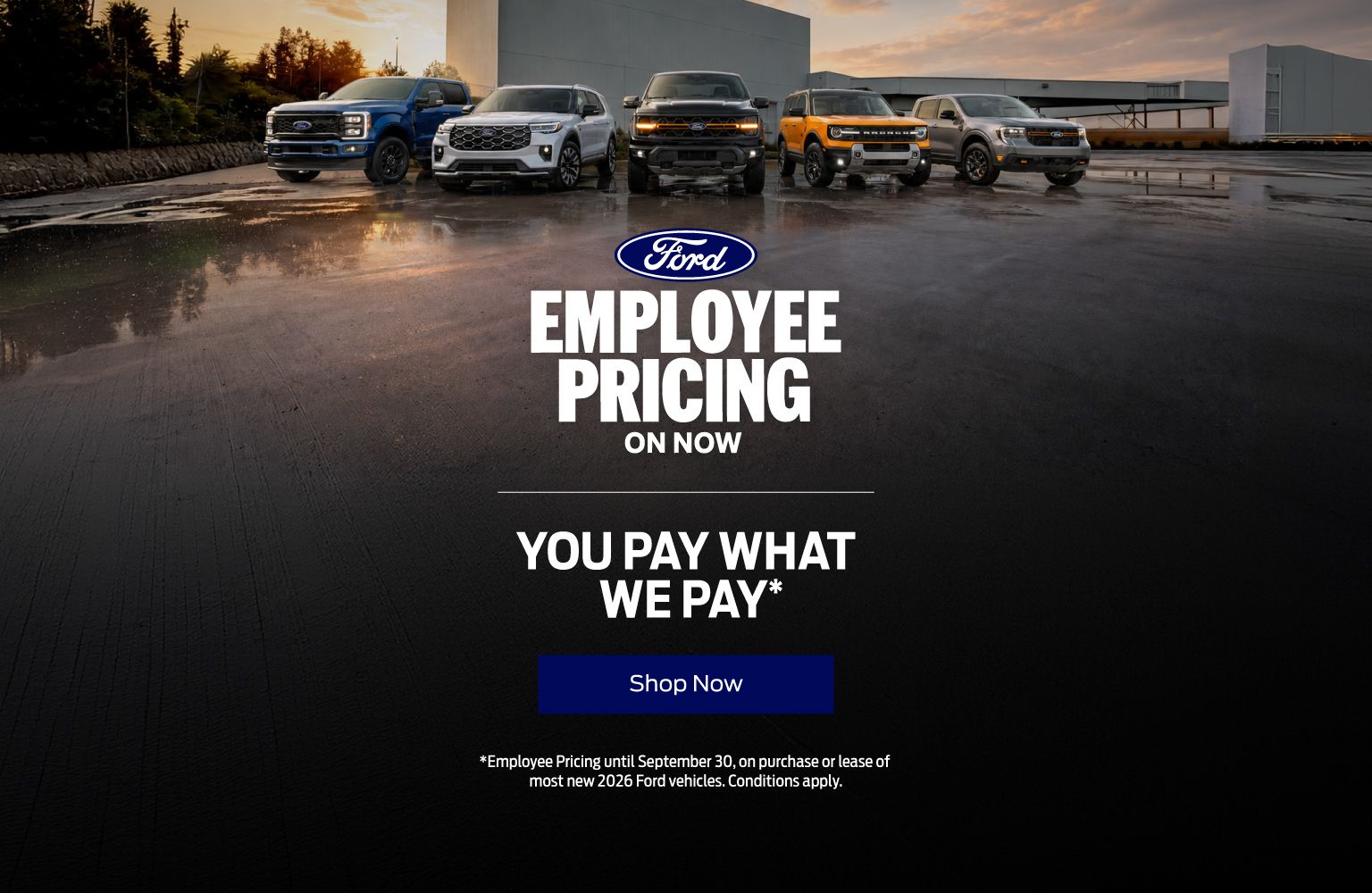 Employee Pricing Ford