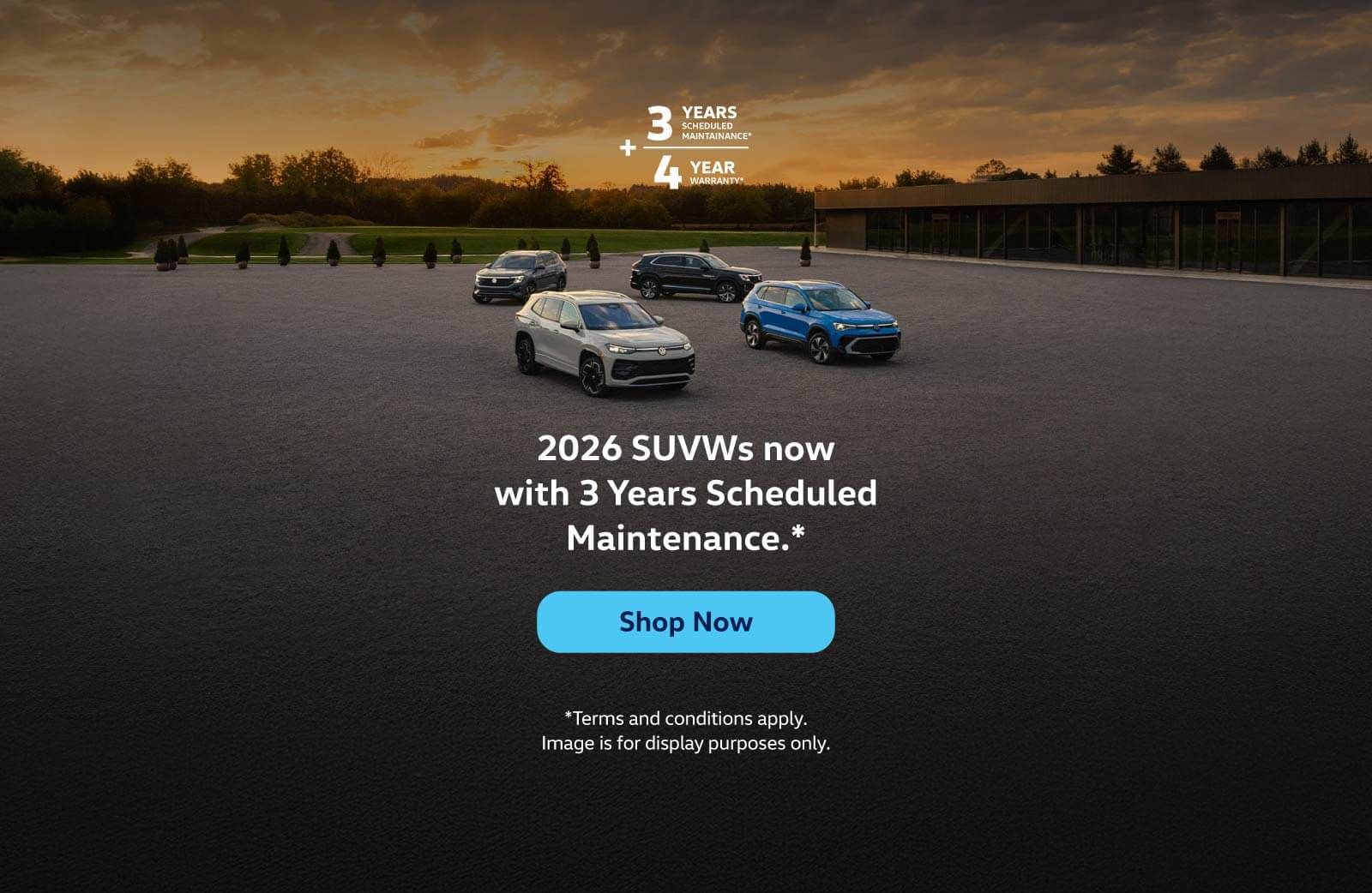 SUVWs Scheduled Maintenance - Warranty Offer