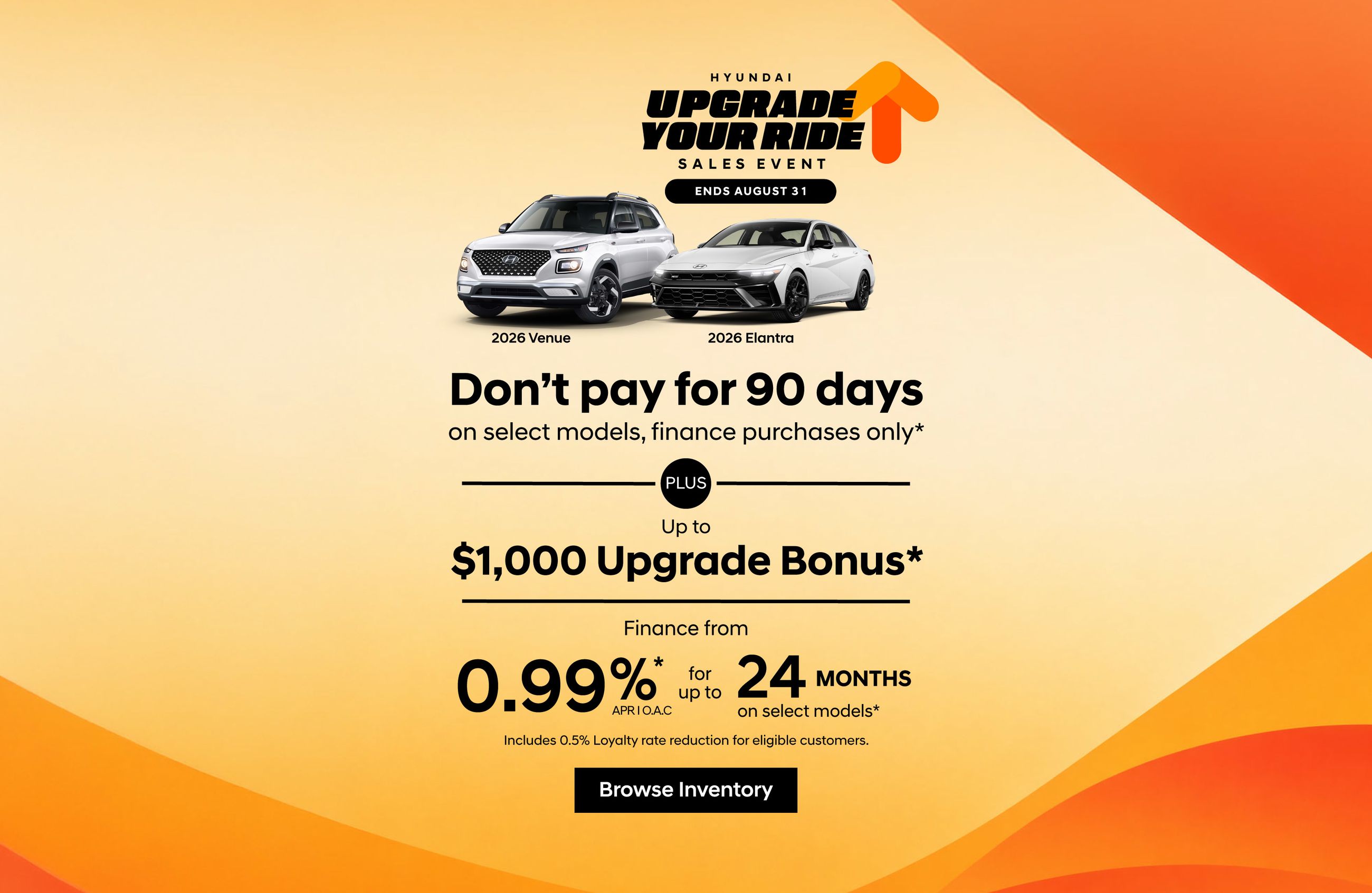 Hyundai Upgrade Your Ride
