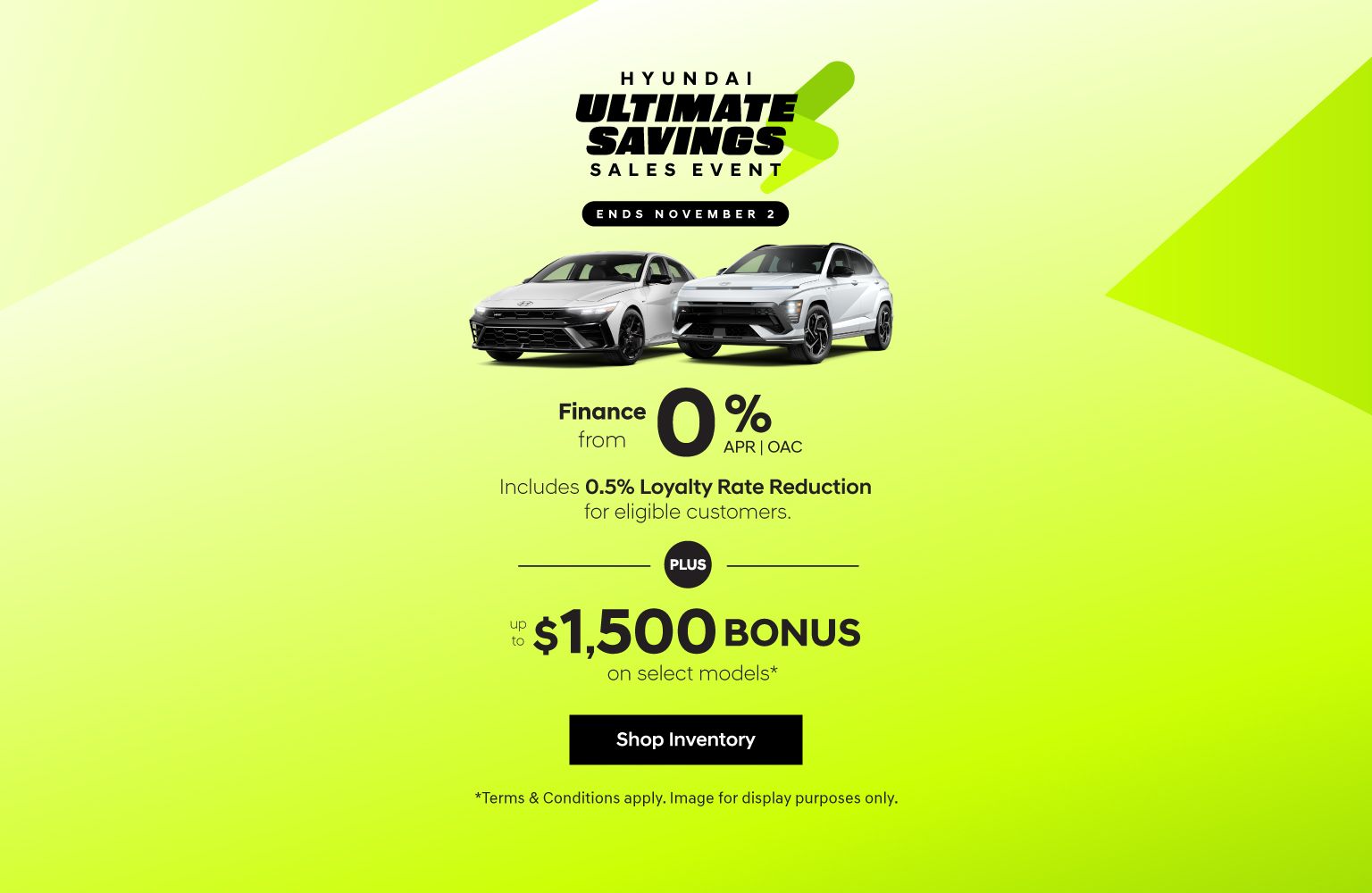 Hyundai Ultimate Savings