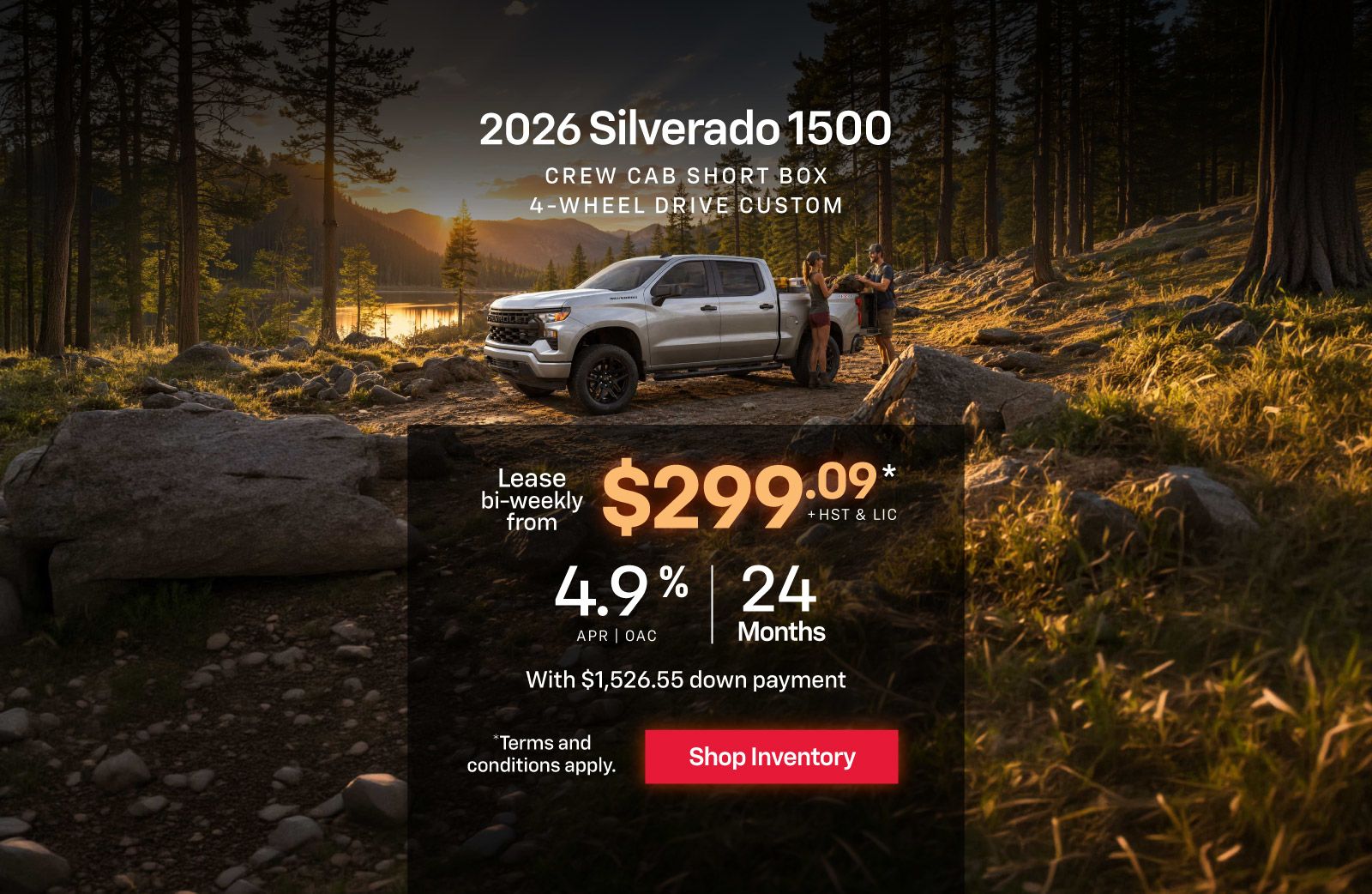 Silverado 1500 Lease Offer - Slider