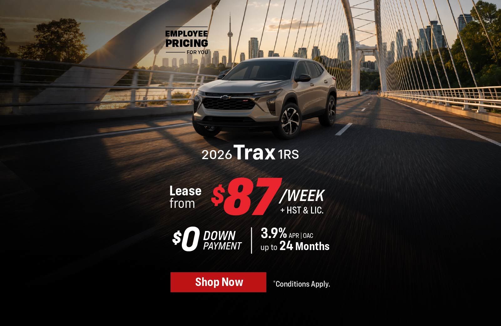 Trax Lease Offer - Slider