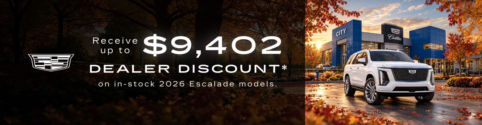 Cadillac Escalade Offer - VLP