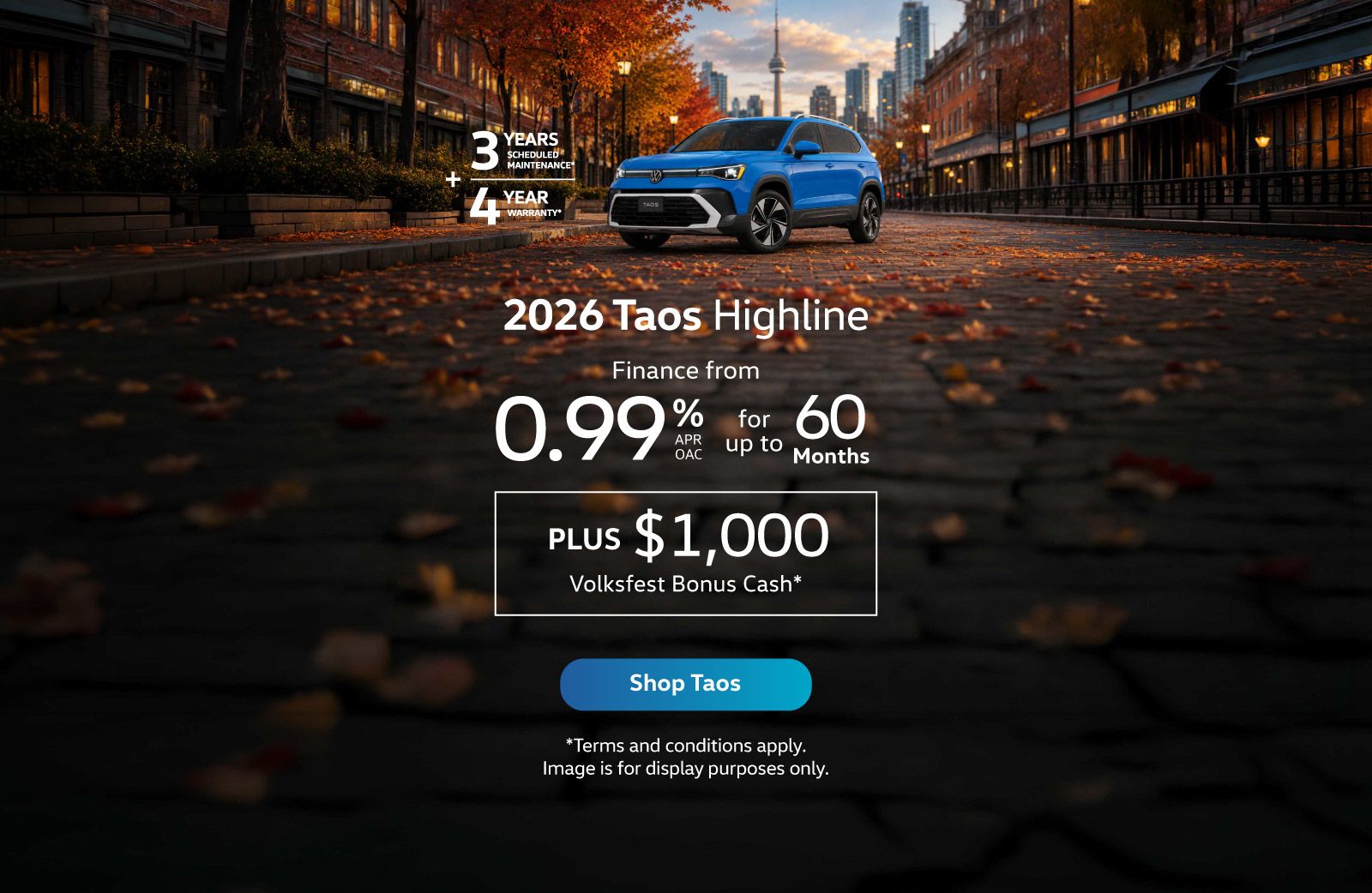 VW Taos Offer
