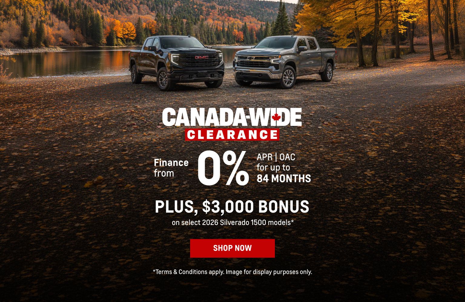 Canada-Wide Clearance Trucks - Slider