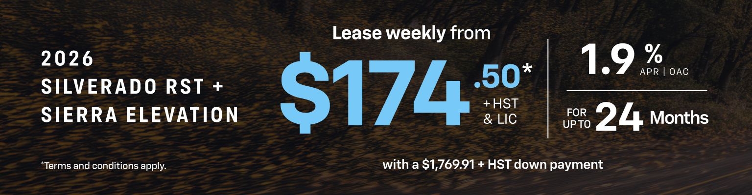 Sierra & Silverado September Offers - VLP