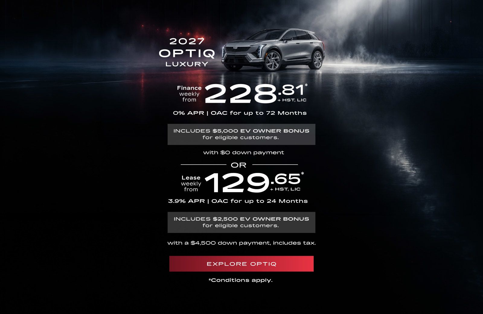 Optiq October Offers - Slider