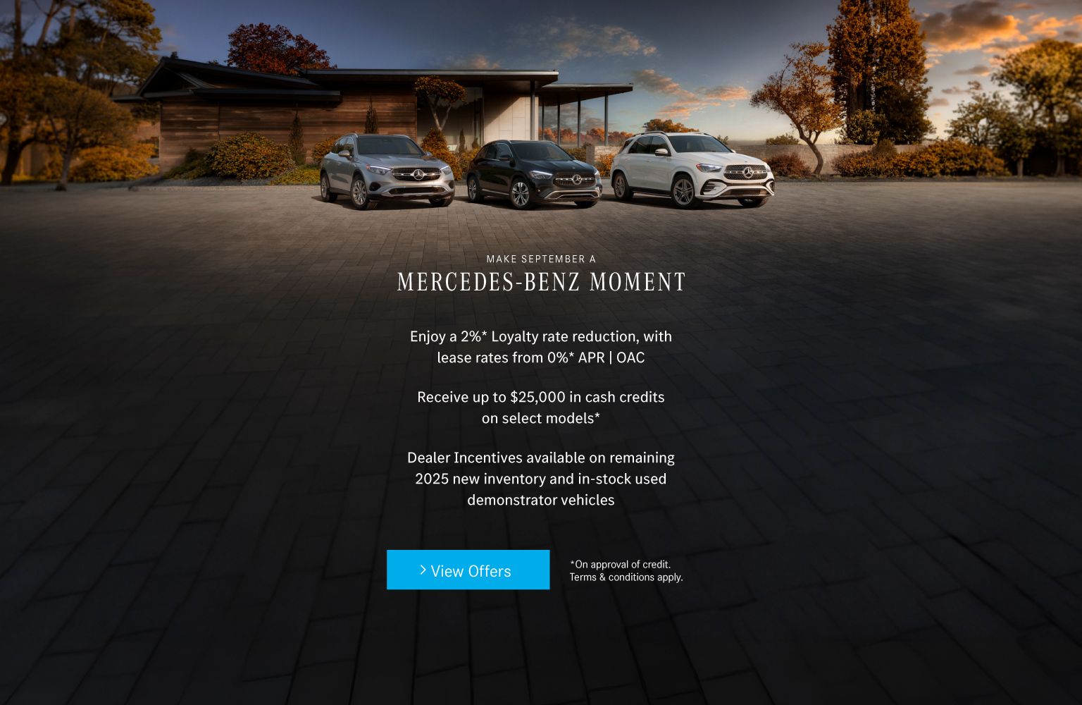 September Sales Event at Mercedes-Benz Brampton