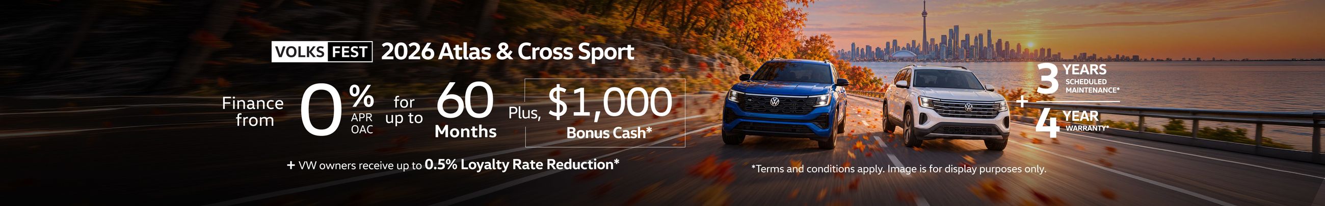 2026 VW Atlas Cross Sport Offer