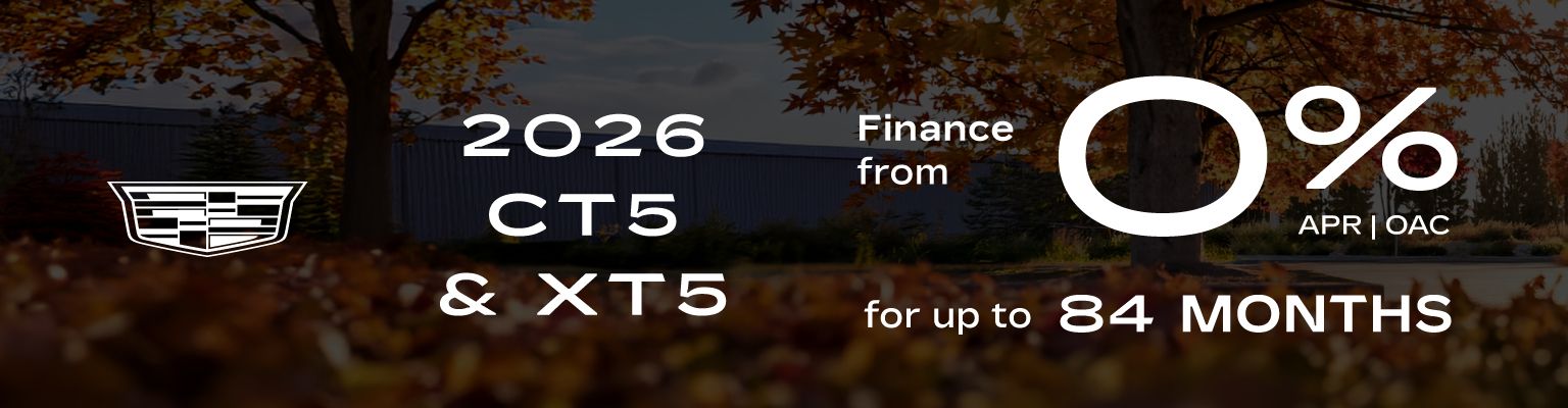 CT5 & XT5 Finance Offer - VLP