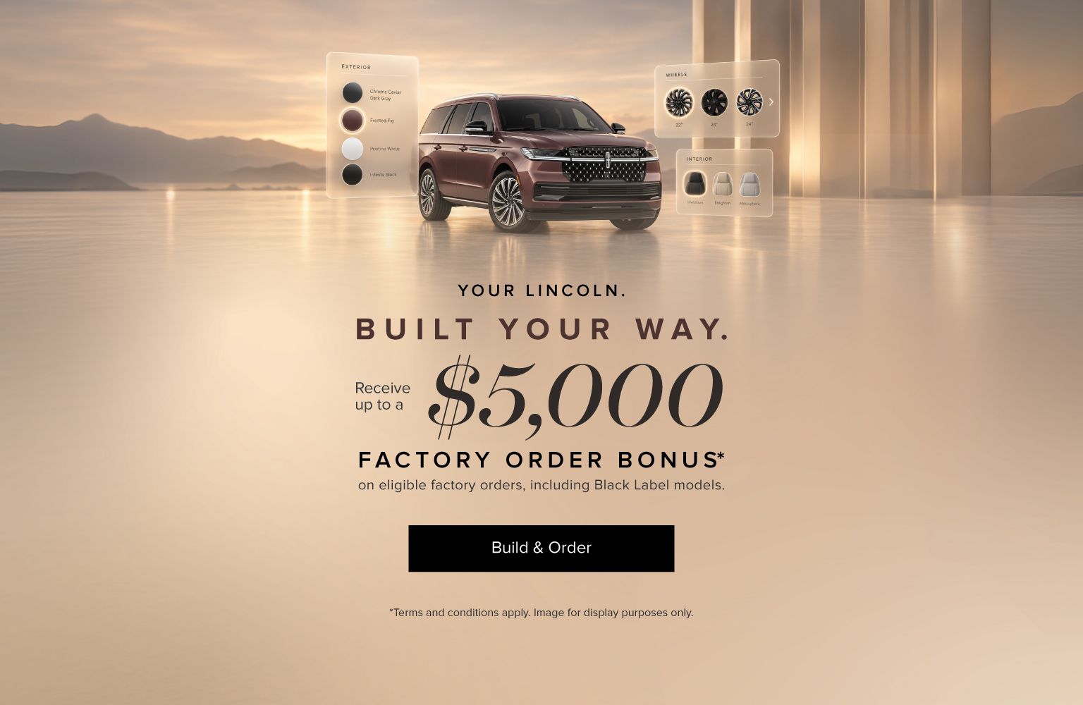 Factory Order Bonus - Brampton