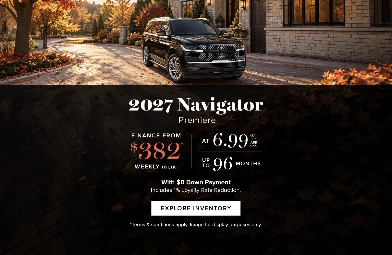 2027 Navigator - Offer
