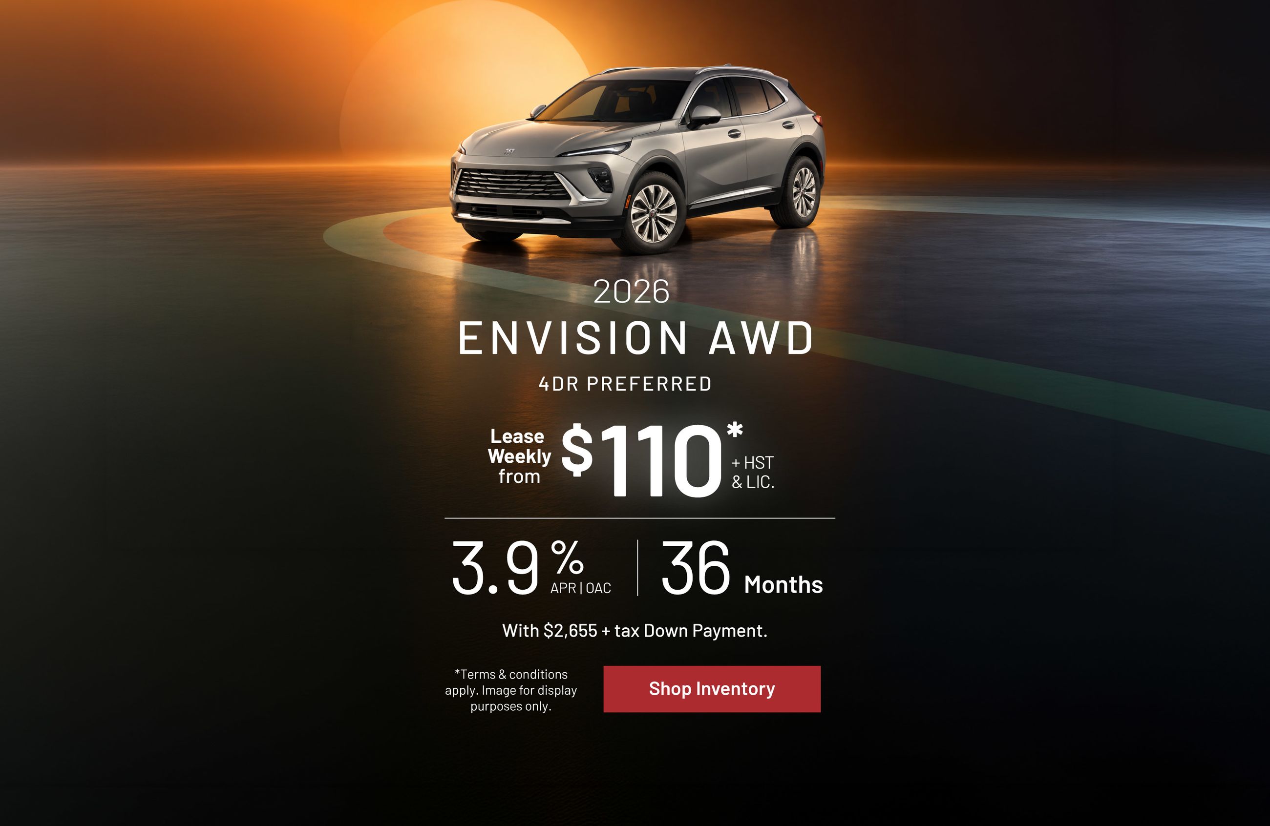 Buick Envision Lease Offer - Slider