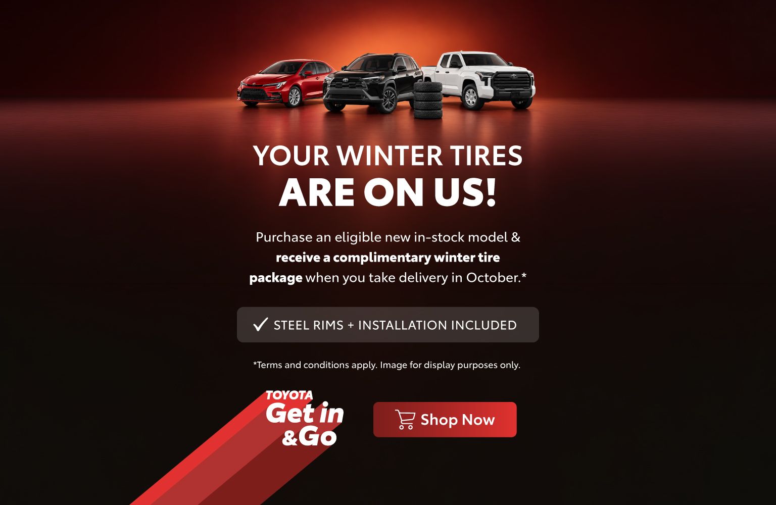 Winter Tire Package Special Offer - Home page