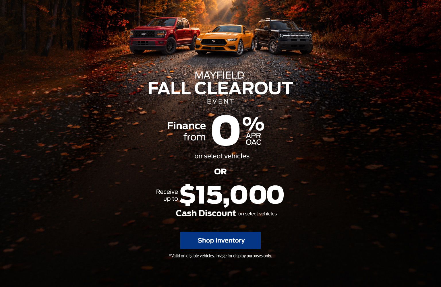 Fall Clearout Event in Brampton