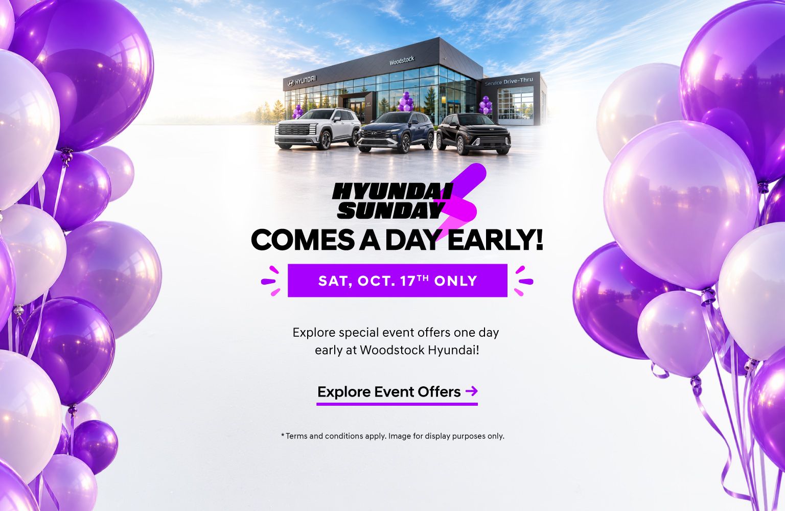Hyundai Sunday Comes A Day Early!