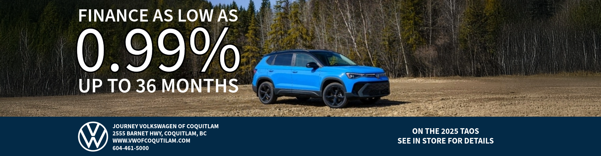 Taos - Rates as low as 0.99%