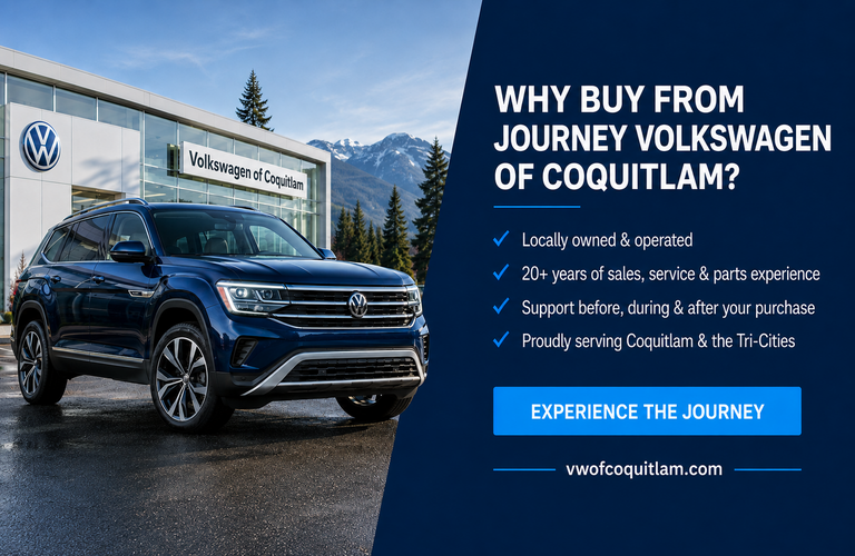 Why buy from Journey Volkswagen of Coquitlam?