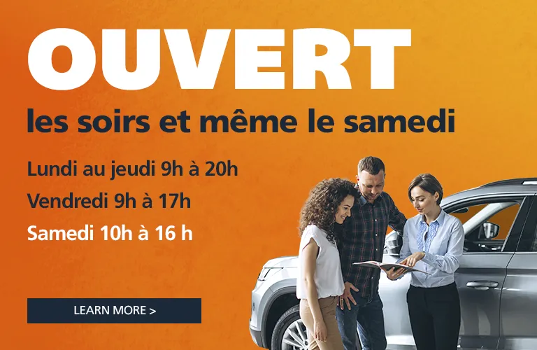 Ouvert samedi