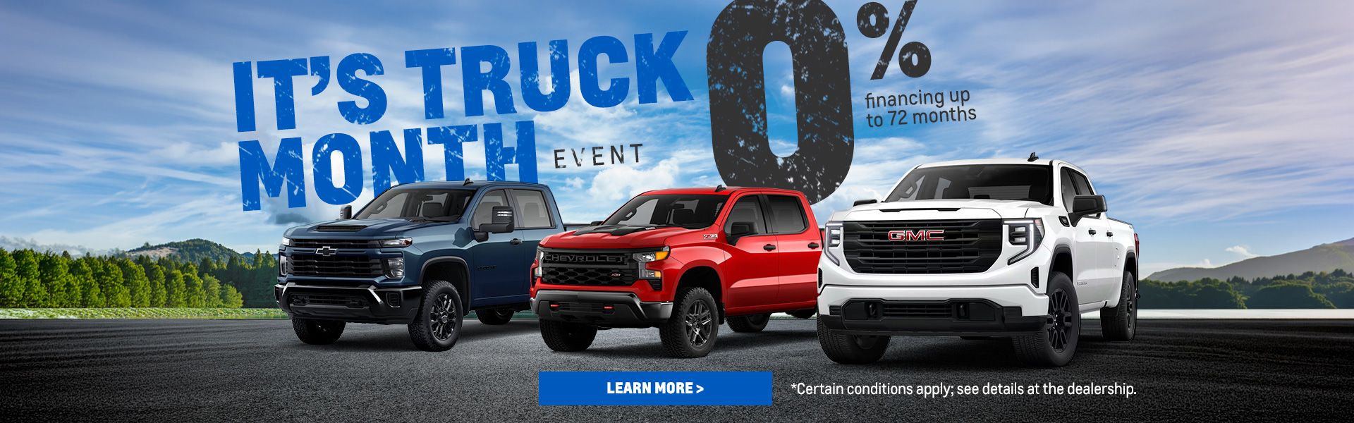 It's truck month event