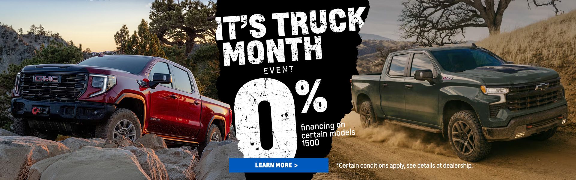 It's truck month event