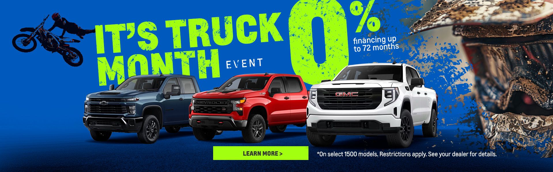 It's truck month event It's truck month event