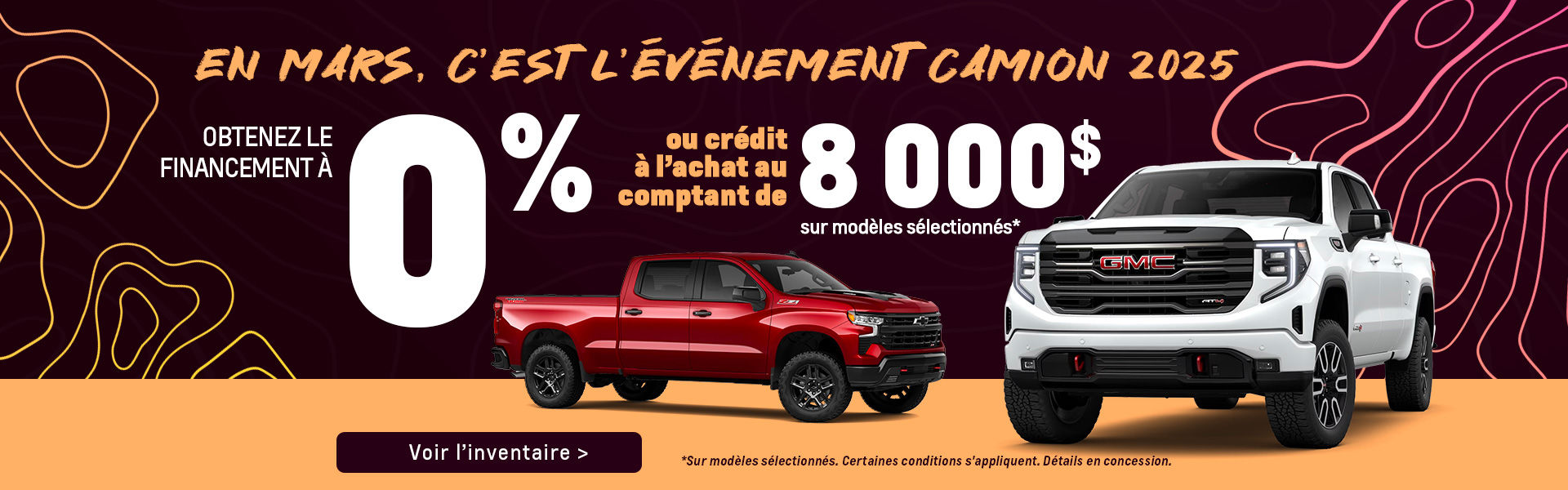 Événement camion