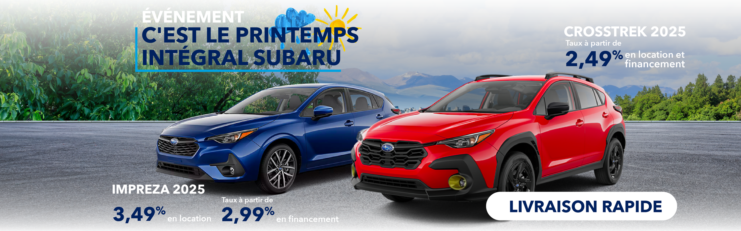 Printemps Intégral Subaru
