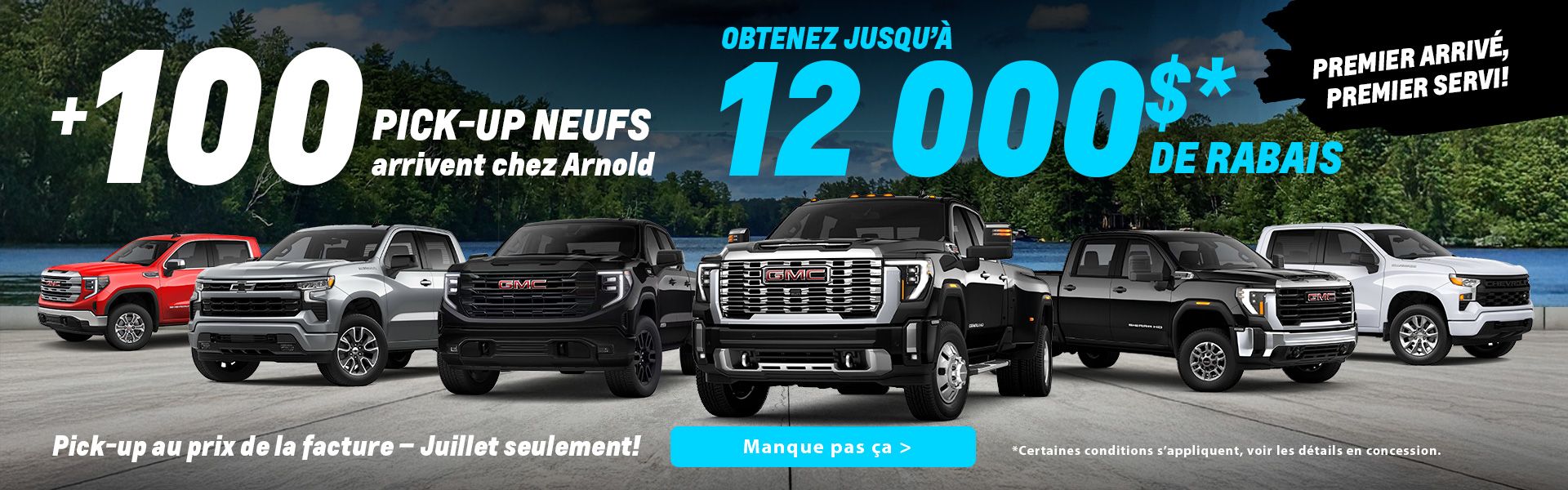 Camions - Juillet