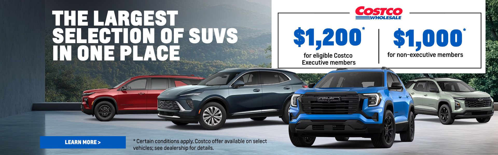 The largest selection of SUVs in one place