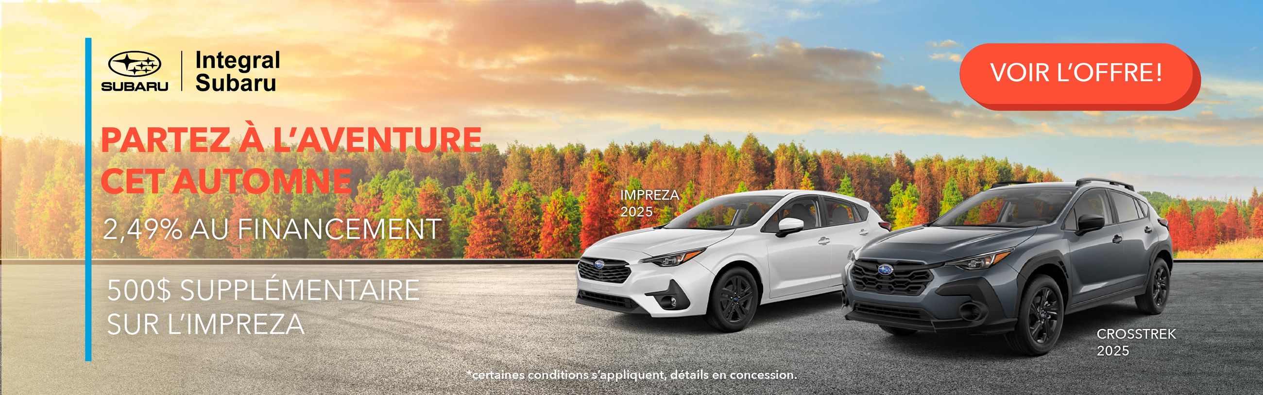 Impreza & Crosstrek 2025