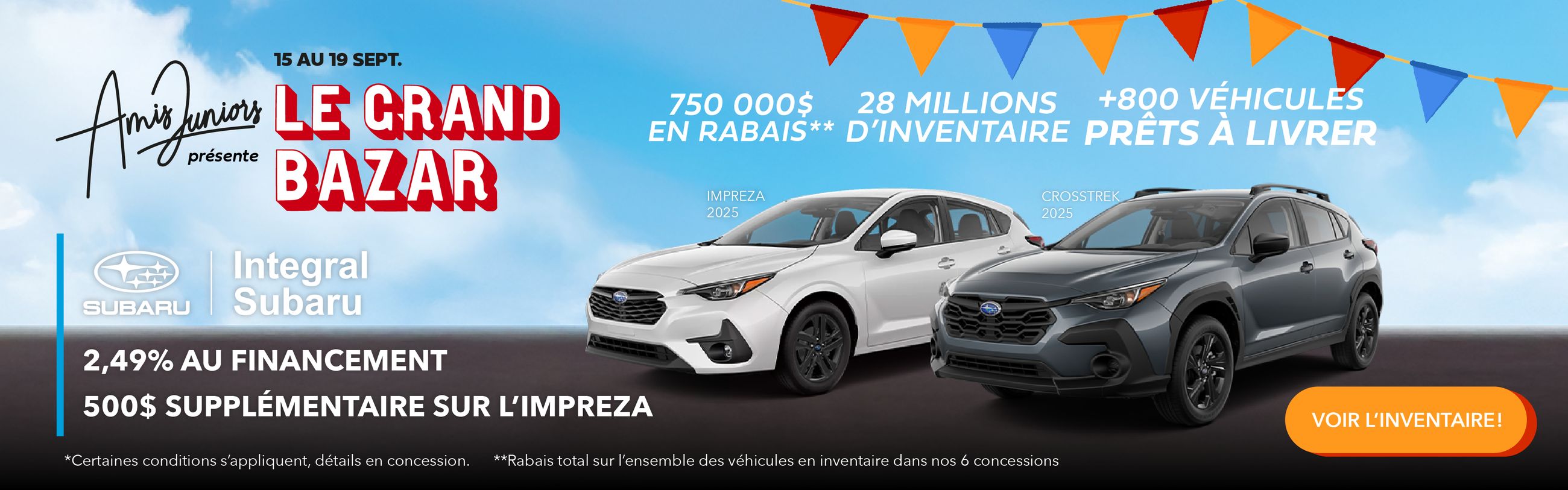 Le Grand Bazar Subaru