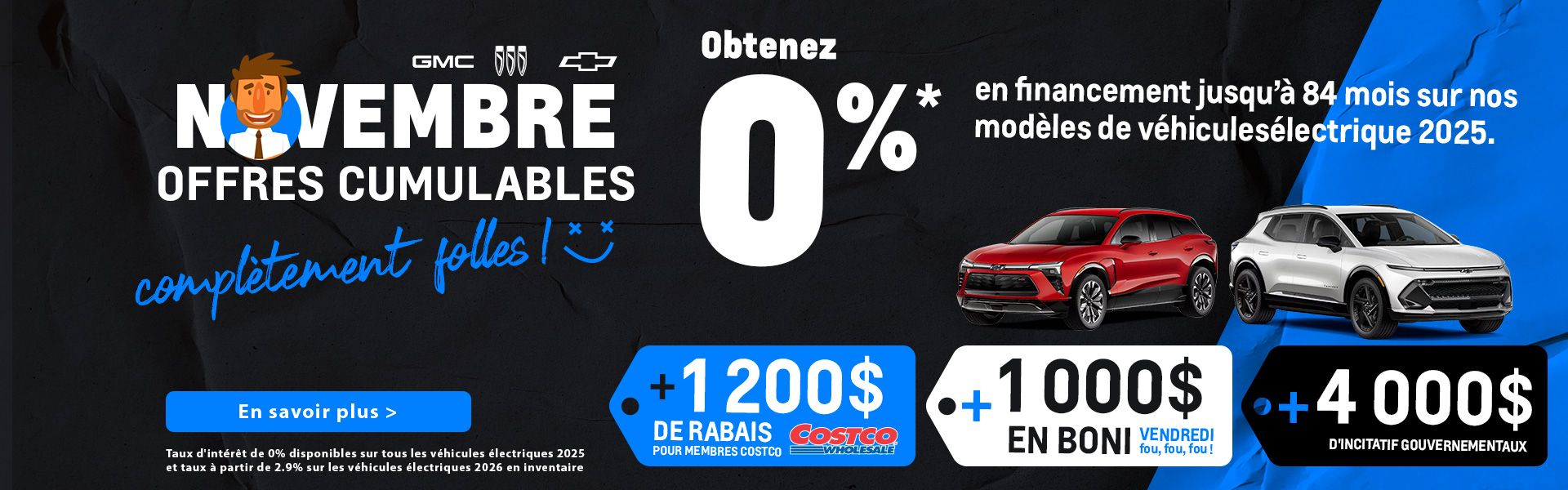 Novembre fou - Véhicules électriques