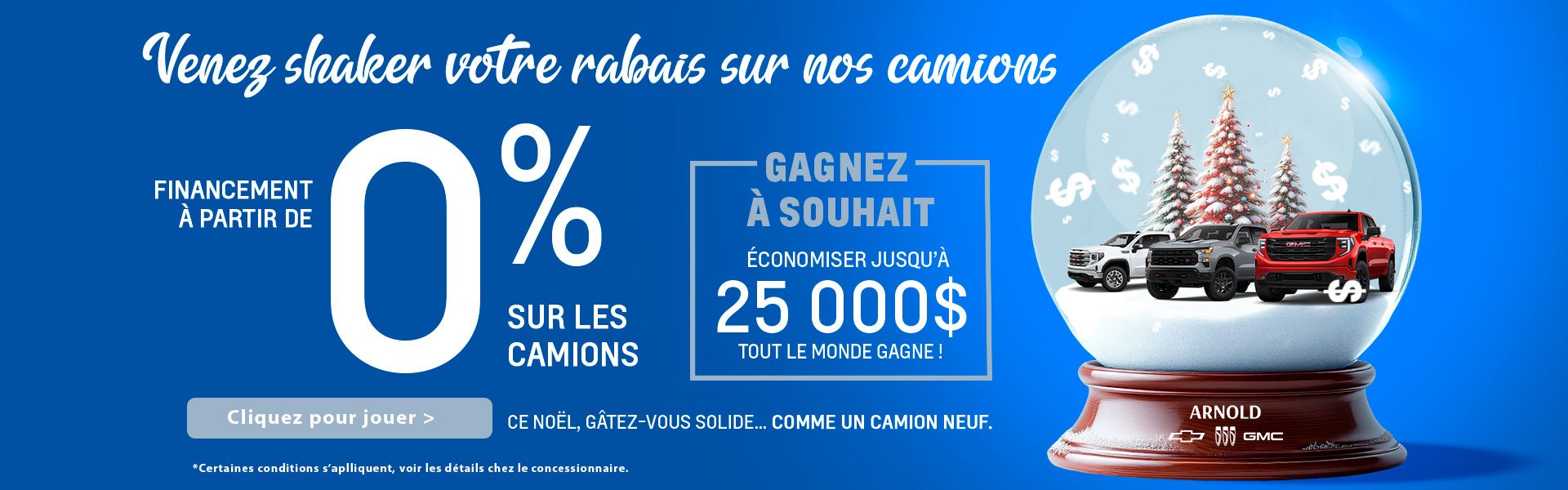 Camion - Gagnez à souhait