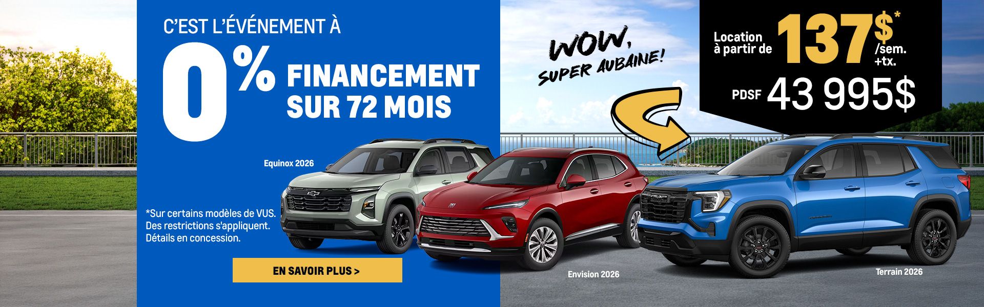 VUS juin 2026